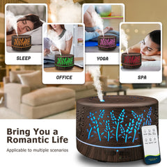Dongzhen diffuser featuring three mist modes for customizable aroma distribution.
