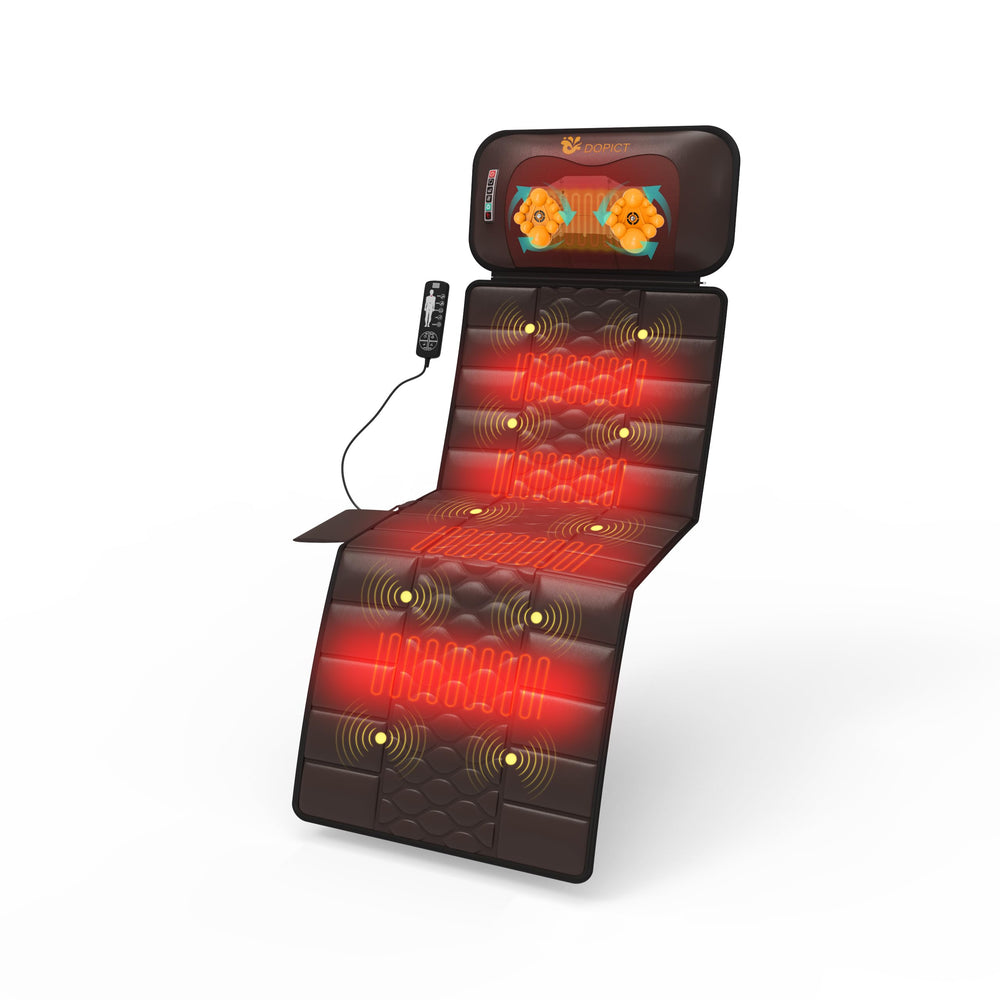 DOPICT massage mat with detachable neck massager for targeted relaxation