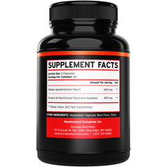 Dorado Nutrition Fadogia Tongkat capsules closeup highlights convenient daily performance supplement.