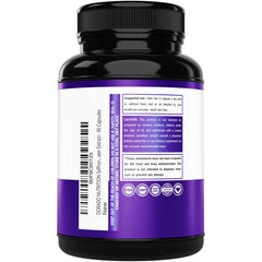 Dorado Nutrition saffron capsules label shows 88.5 mg per serving for precise dosing.