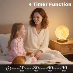 Doraubia lamp shows timer and memory features for easy daily use