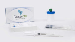 DoseRite dosing jar for organized preparation and storage.