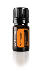 doTERRA Motivate bottle pour for an uplifting mood and confidence boost