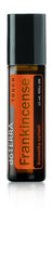 doTERRA Frankincense Touch roll-on bottle for easy on-the-go aroma and grounding rituals.