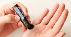 doterra peppermint beadlet pack on-the-go provides convenient breath refreshment.