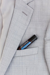 doterra peppermint beadlet close-up texture shows tiny beads.