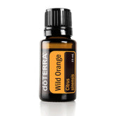 doTERRA Wild Orange 15ml bottle ready for diffusers with a bright citrus aroma