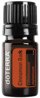 doTERRA Cinnamon essential oil bottle with warm aroma for comforting moments