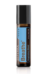 doTERRA Breathe Touch roller-application for convenient nightly use.
