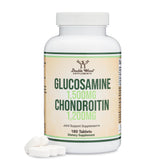 Double Wood Glucosamine Chondroitin Triple Strength bottle and the two-month supply supports convenient daily use