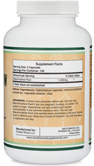 Double Wood Malvavisco Raíz: etiqueta clara y presentación fácil de usar