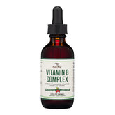 Double Wood Supplements liquid B complex cherry bottle for easy daily energy support.