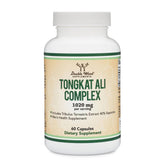 Double Wood Tongkat Ali extract bottle highlights potent 200:1 formula for daily wellness