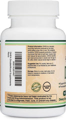 Double Wood DHEA third-party testing seal verifying quality