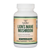 Double Wood Lions Mane bottle for daily focus support.