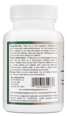 Double Wood Theacrine bottle on shelf suggests discreet daily energy support