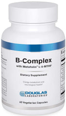 Douglas Laboratories B-Complex Metafolin bottle for daily energy support.