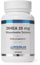 Douglas Laboratories DHEA 25 mg tablets bottle front showing label and branding, immune support potential