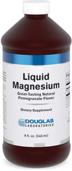 Douglas Laboratories Liquid Magnesium bottle with packaging for heart and bone support