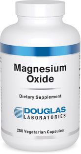 Douglas Laboratories Magnesium Oxide bottle for daily heart and bone support.