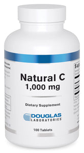 Douglas Laboratories Natural C 1000 bottle front view for daily vitamin C support
