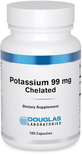 Douglas Laboratories Potasio 99 mg quelado en botella para apoyo de la función nerviosa