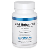 Douglas Laboratories DIM Enhanced bottle label clearly displays the product name.