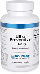 Douglas Laboratories Ultra Preventive 1 Daily bottle front view for daily energy support.