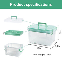 DOUKE stackable design enables secure space-saving storage