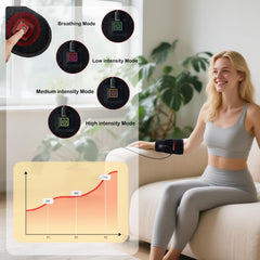 Dowceivm Red Light Therapy dual-wave 660-850nm close-up of LEDs