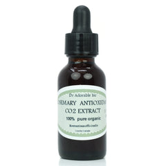 Dr Adorable rosemary antioxidant CO2 extract bottle for stable cosmetic oils.