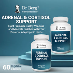 Dr. Berg packaging box highlighting quality and standards.