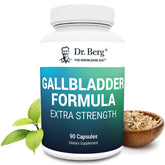 Dr. Berg Gallbladder Formula ox bile powder visual highlighting fat digestion support