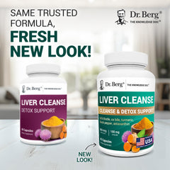 Dr. Berg Liver Cleanse capsules close-up for easy daily use