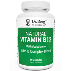 Dr. Berg Nutritionals B12 1000 mcg capsule for daily energy support