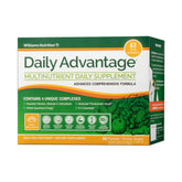 Dr. David Williams Daily Advantage bottle front with premium multinutrient blend for daily health