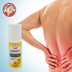 Dr Sana Arnica Roll-On uses eucalyptus oil for soothing, non-sticky hydration