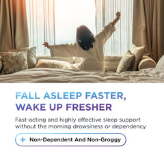 DR. EMIL NUTRITION EZ Doze with B12 kicker supports gentle morning wakefulness.