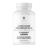 DR. EMIL NUTRITION Lions Mane bottle showing premium organic extract for cognitive support