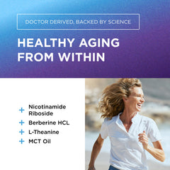 DR. EMIL NUTRITION NAD+ Boost label closeup emphasizes ingredient quality and transparency.