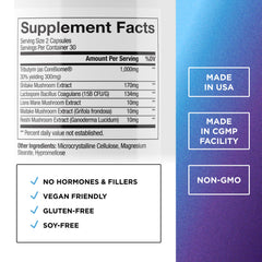 Dr. Emil Nutrition Total Gut Complex scoop shows easy two-capsule dosing