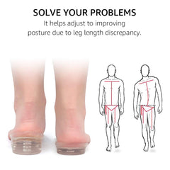 Dr Foot 5-layer system closeup highlighting removable height design