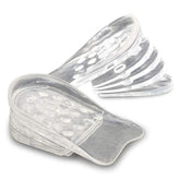 Dr Foot adjustable height insole shown from side view for discreet heel lift