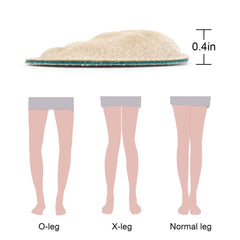 Dr Foot foam inserts with sweat-wicking top layer keep feet comfortable and dry all day.