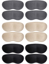 Dr Foot Heel Grips inside the shoe's heel area for anti-slip cushioning.
