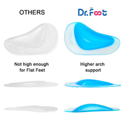 Dr Foot five color options to match shoes.