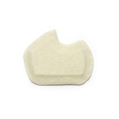 Dr. Jill's Foot Pads right-ball-of-foot in-use image, illustrating weight redistribution for comfort.