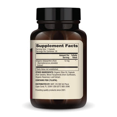 Dr. Mercola Astaxanthin bottle front view emphasizing non-GMO formula