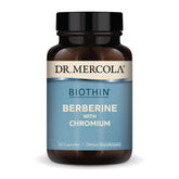 Dr. Mercola Biothin Berberine bottle with enhanced absorption promotes metabolic balance.