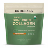 Dr. Mercola bone broth collagen powder tin supports skin, hair and nails health